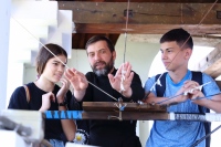 В дни летних каникул школьники посетили храм с экскурсией