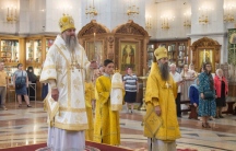 Всенощное бдение в Спасо-Преображенском кафедральном соборе 22 июня  2019 г.